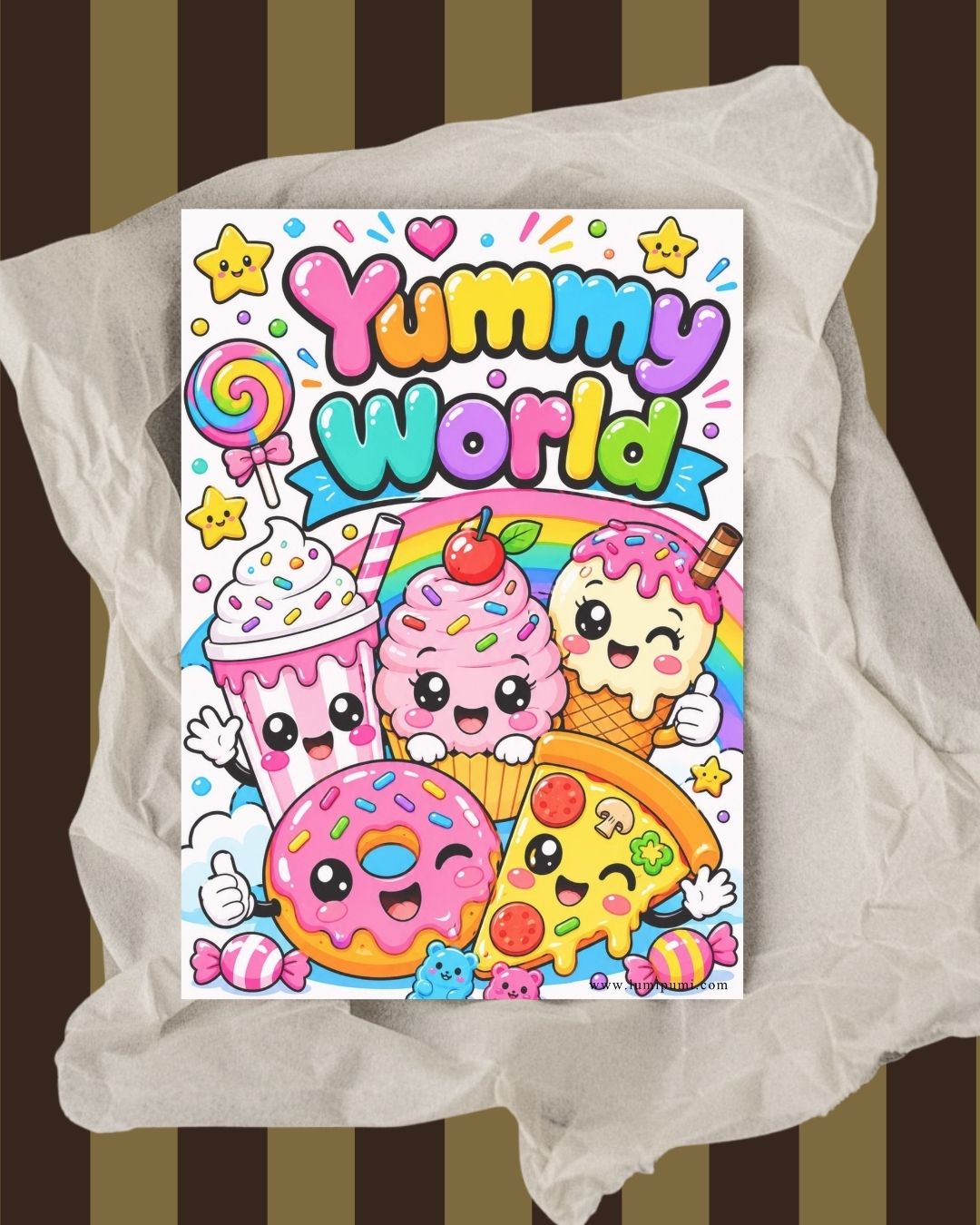 Eshop Yummy World IMG Παιδικό Βιβλίο Ζωγραφικής “Yummy World”